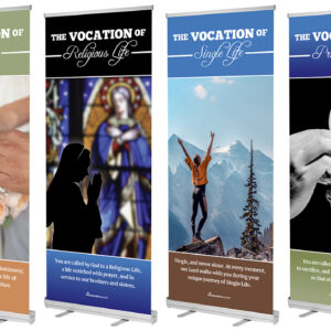 Vocations 4-Pack of Standing Banners
